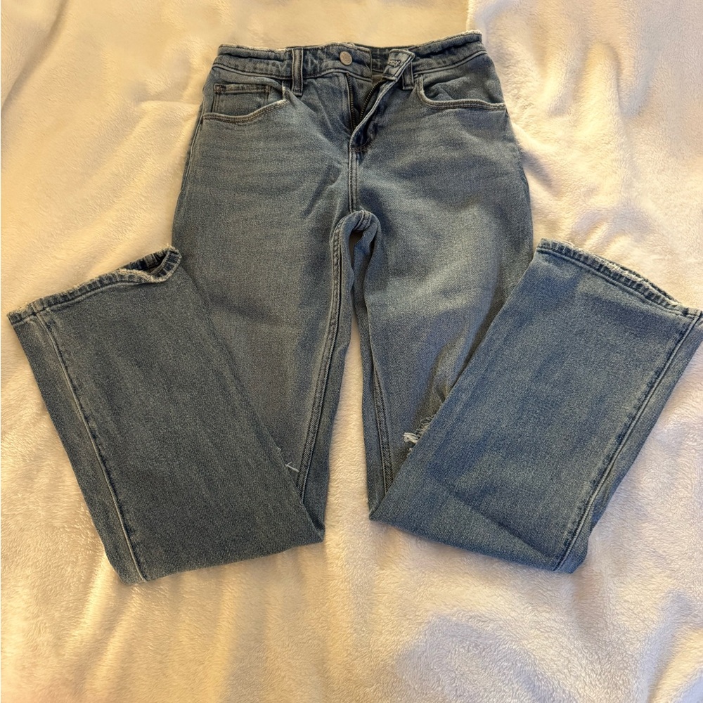 Hollister Women's Straight Leg Blue Jeans
